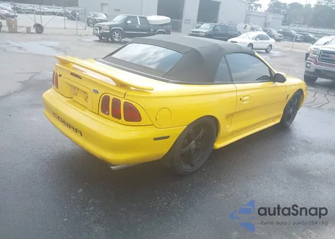 1998 Ford Mustang Svt Cobra z USA, uszkodzony, nr VIN 1FAFP46V1WF195084